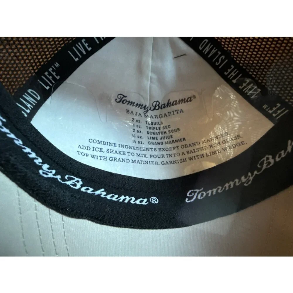 Tommy Bahama Adjustable Trucker Hats W/ Lobster Patch & Logo Lot 2 New with Tag - Picture 4 of 10